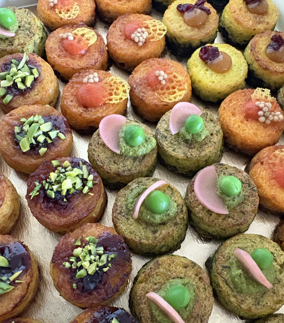 Les kukuRy — bouchées de riz safranées format cocktail